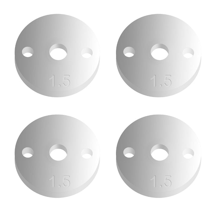 Team Associated FT V2 Flat Shock Piston (2x1.5mm)(4)