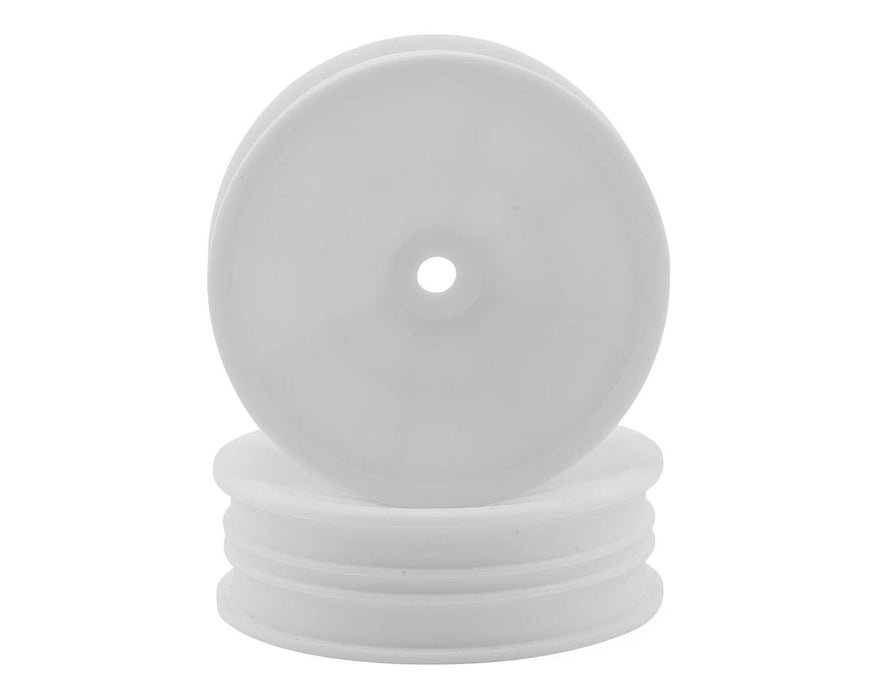 Team Associated 2.2" "Slim" Front Buggy Wheels (White) (2) (B6)