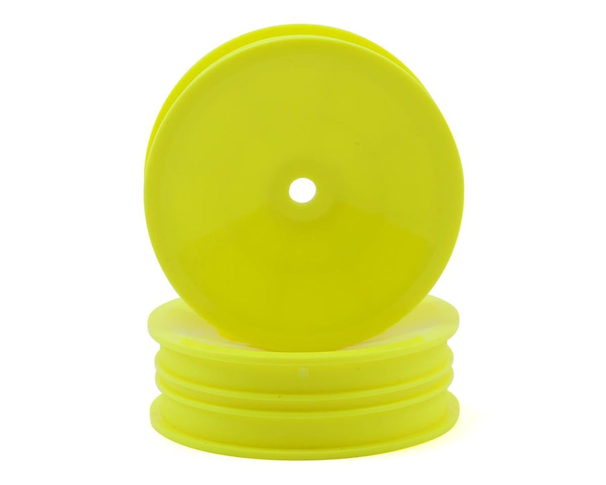 Team Associated 2.2" "Slim" Front Buggy Wheels (Yellow) (2) (B6)