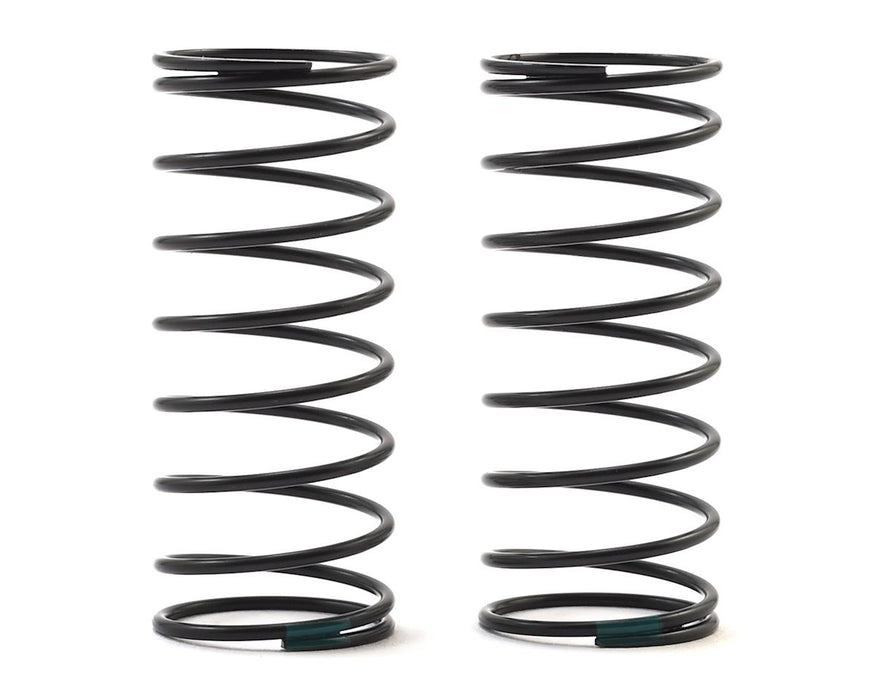 Team Associated 12mm Front Shock Spring (2) (Green/3.10lbs) (44mm long)