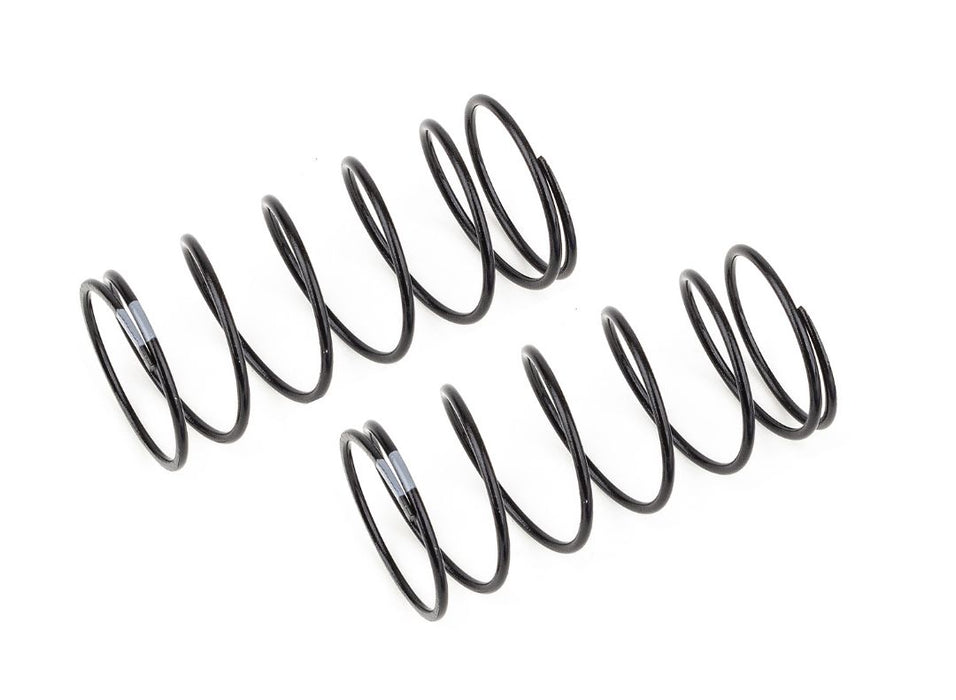 Team Associated 13mm Front Shock Springs, gray 3.4lb/in