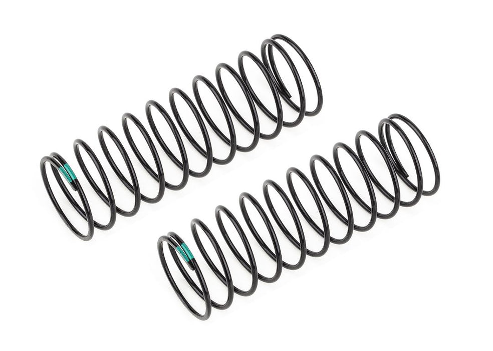 Team Associated 13mm Rear Shock Springs, green 1.8lb/in