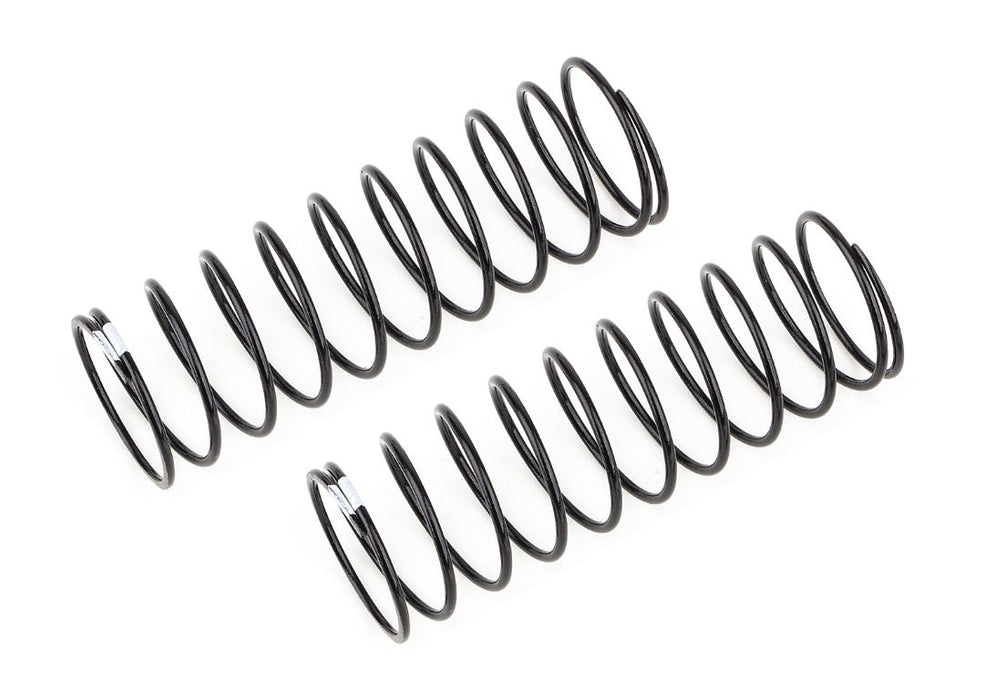 Team Associated 13mm Rear Shock Springs, white 1.9lb/in