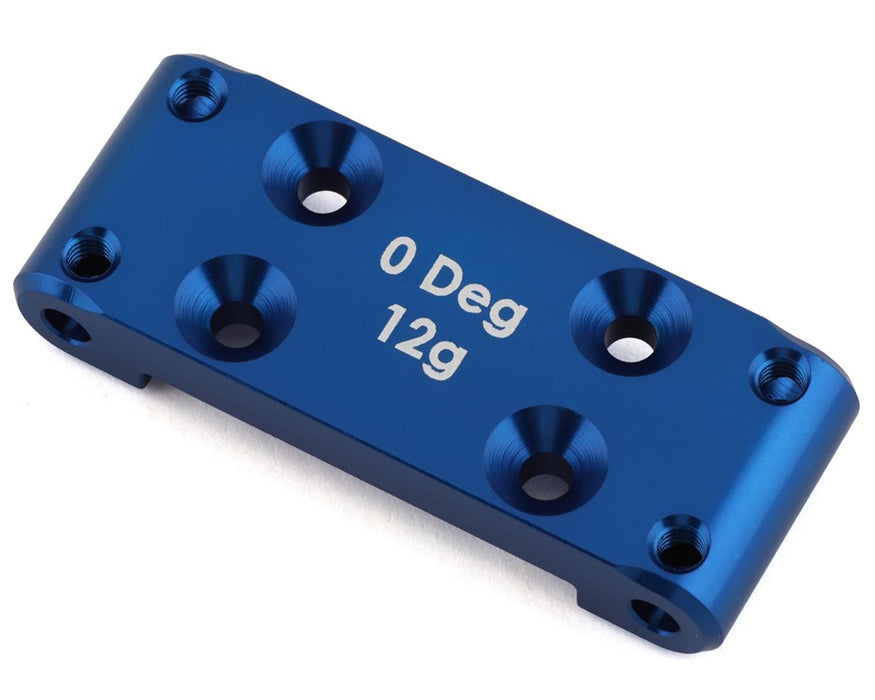 Team Associated RC10B6.4 Aluminum Front Bulkhead (Blue)