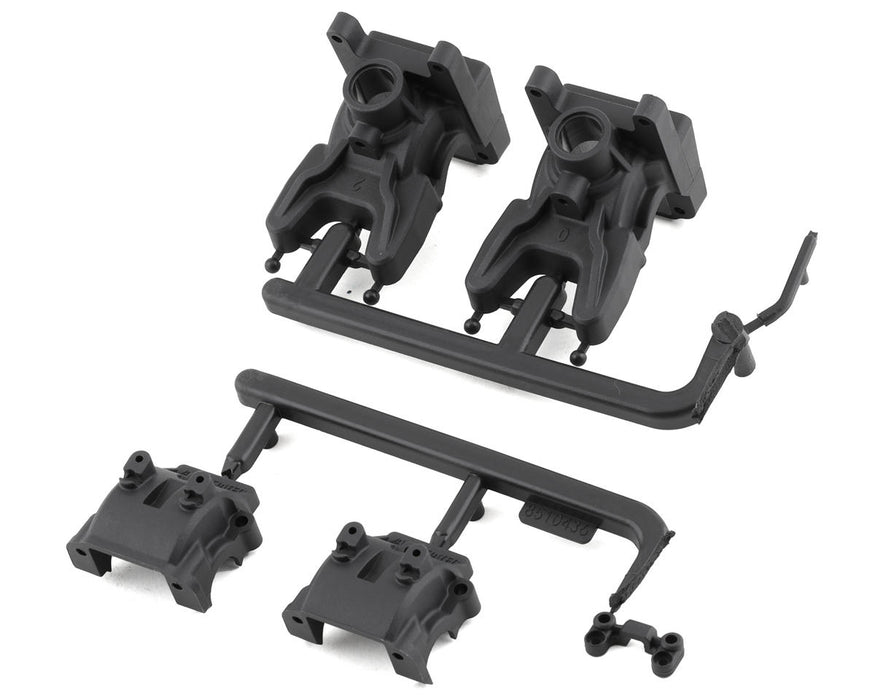 Team Associated RC10B74.2 Factory Team Carbon Front Gearboxes (0mm/+2mm)