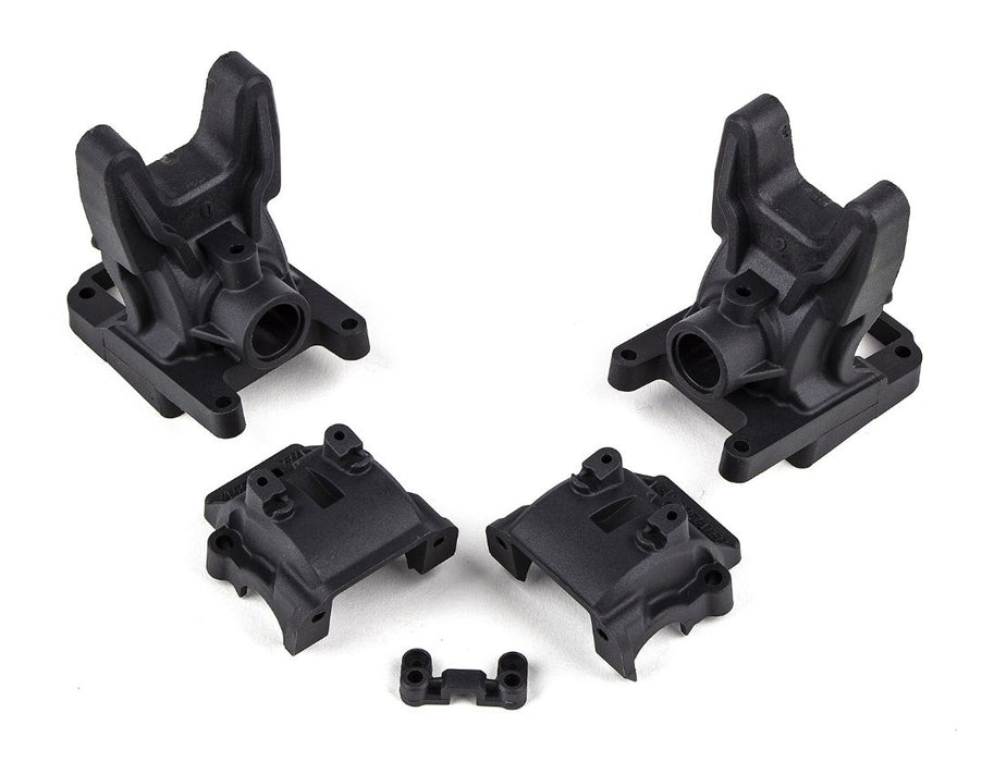 Team Associated RC10B74.2 FT Front Gearboxes Diff Heights Carbon
