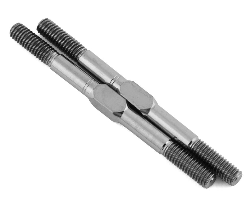 Team Associated Factory Team B6.4/B6.4D 3.5x48mm Titanium Turnbuckles (2)