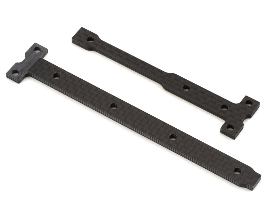 Team Associated RC10B74.2 Factory Team 2.5mm Carbon Fiber Chassis Brace Set