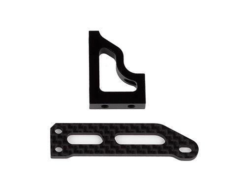 Team Associated RC10B74.2 Servo Mount Set, Decoupled Slipper