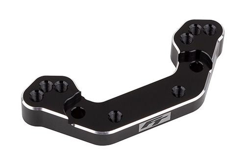 Team Associated RC10B7 FT Ballstud Mount, +2mm, black aluminum