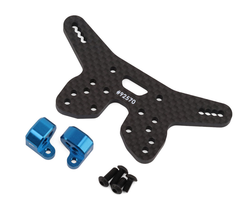 Team Associated RC10B84 Factory Team Vertical Rear Ballstud Mount Shock Tower