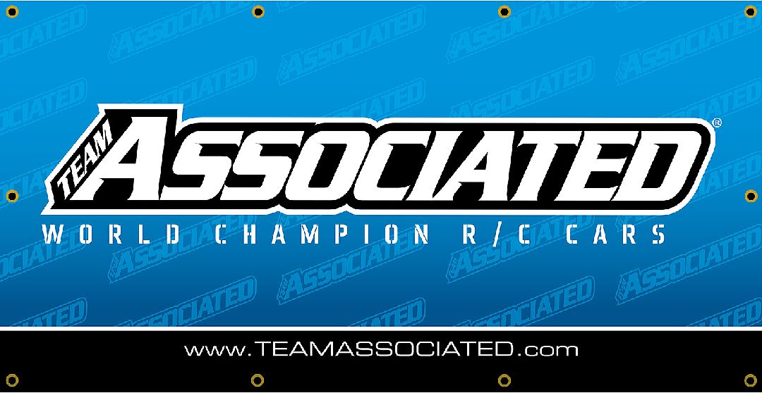 Team Associated Vinyl Banner 60x30