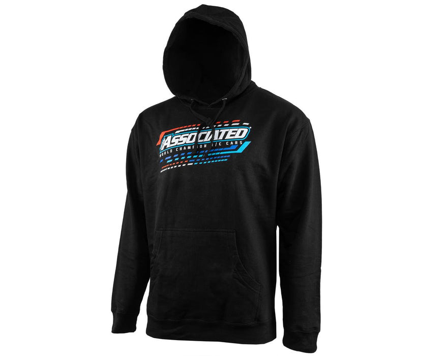 Team Associated W23 Pullover Hoodie (Black) (2XL)