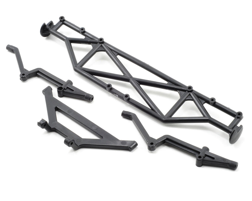 Team Associated Rear Bumper & Brace SC10