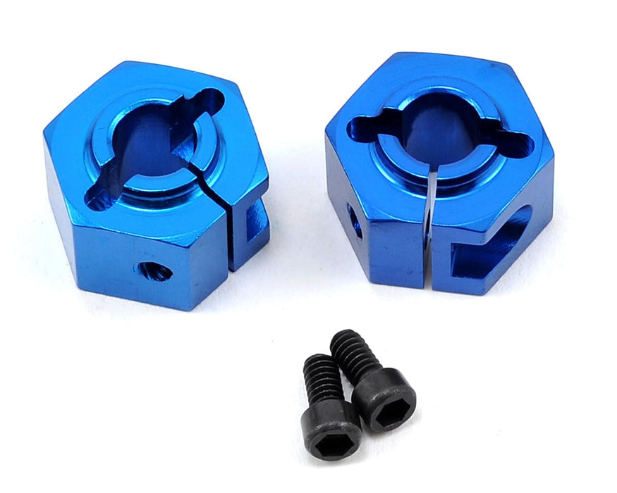 Team Associated Aluminum Clamping Wheel Hex 12mm Rear SC10 (2)