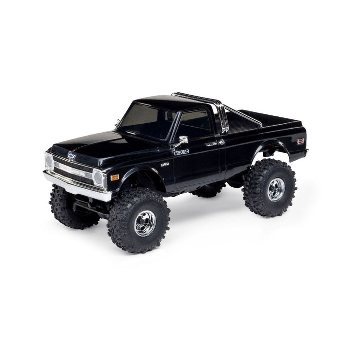 Axial 1/30 SCX30 Chevrolet K10 Brushed 4x4 RTR (B&C Incl) Black PRE ORDER AUGUST