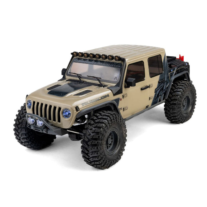 PRE-ODER Axial 1/10 SCX10 III Jeep JT Gladiator 4X4 RTR - Tan