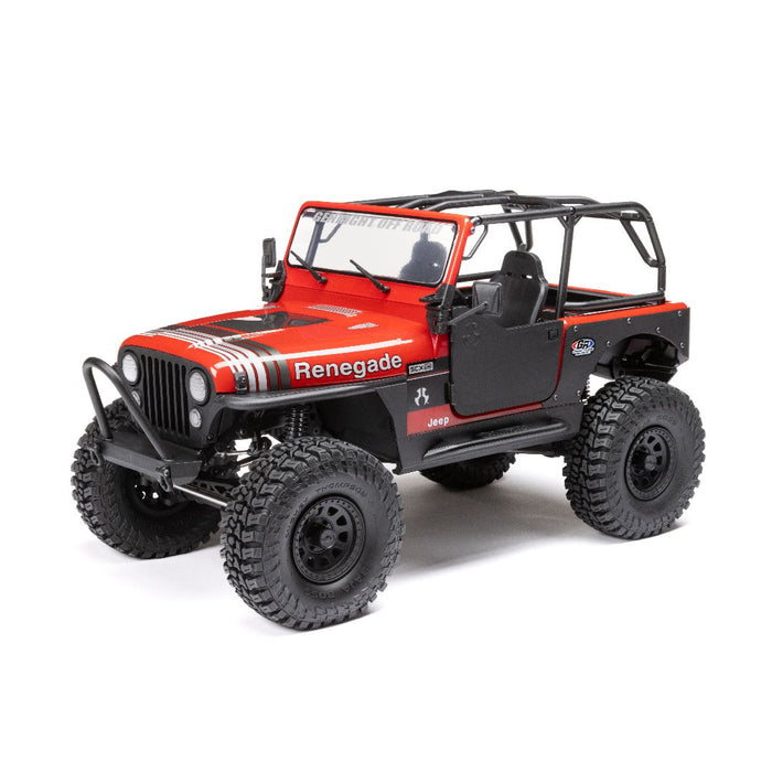PRE-ORDER Axial 1/10 SCX10 III Jeep CJ-7 4X4 RTR Brushed Crawler - Red