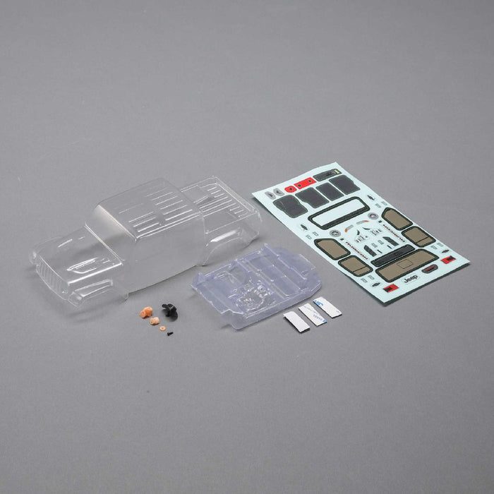 Axial Jeep JT Gladiator Body Set, Clear:SCX24
