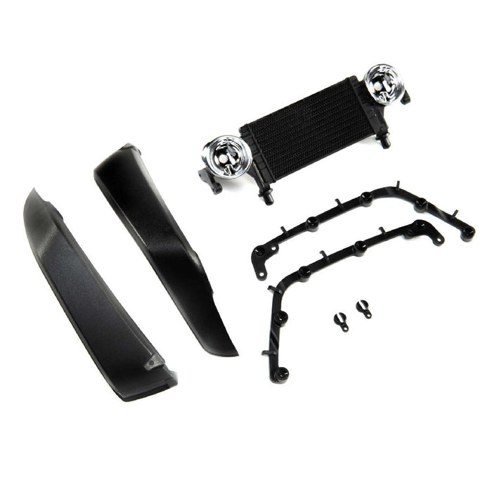 Axial Radiator & Front Fenders Jeep JLU: SCX10III