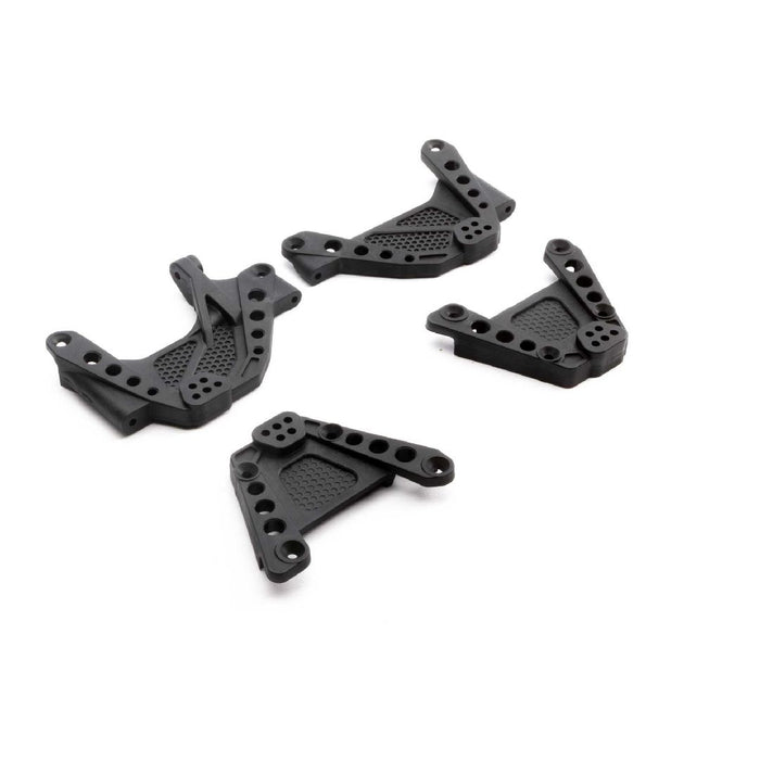 Axial SCX6: Shock Tower Set, FR/RR