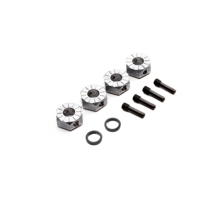 Axial SCX6: 17mm Hex Set w/Pins (4)