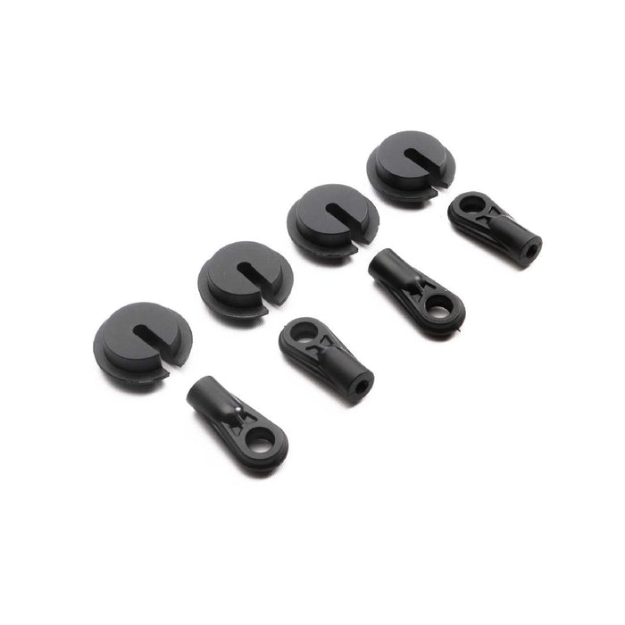 Axial SCX6: Shock End & Spring Cup (4)