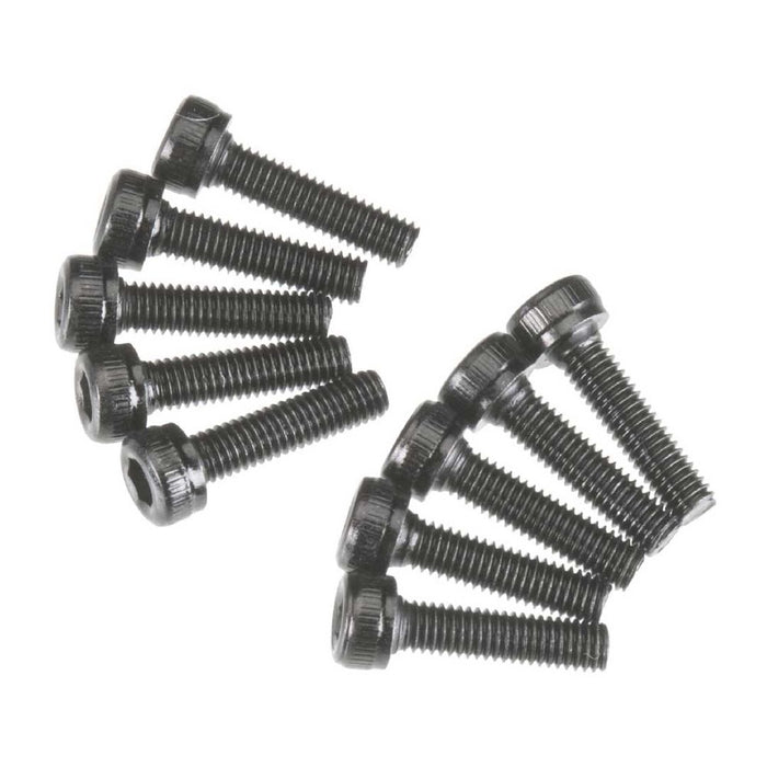 Axial AXA086 Cap Head M3x12mm Black Oxide (10)