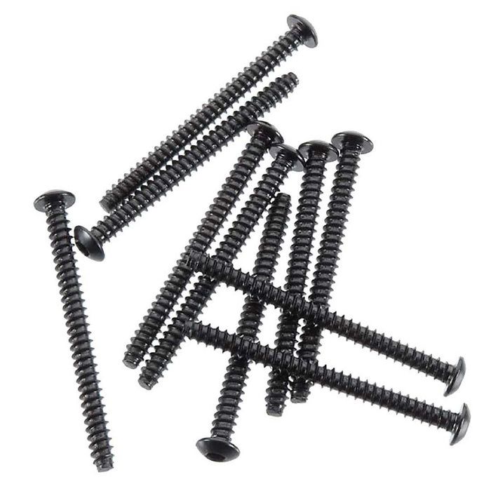 Axial AXA0442 Hex Socket Tapping Button Head M3x35mm Black (10)