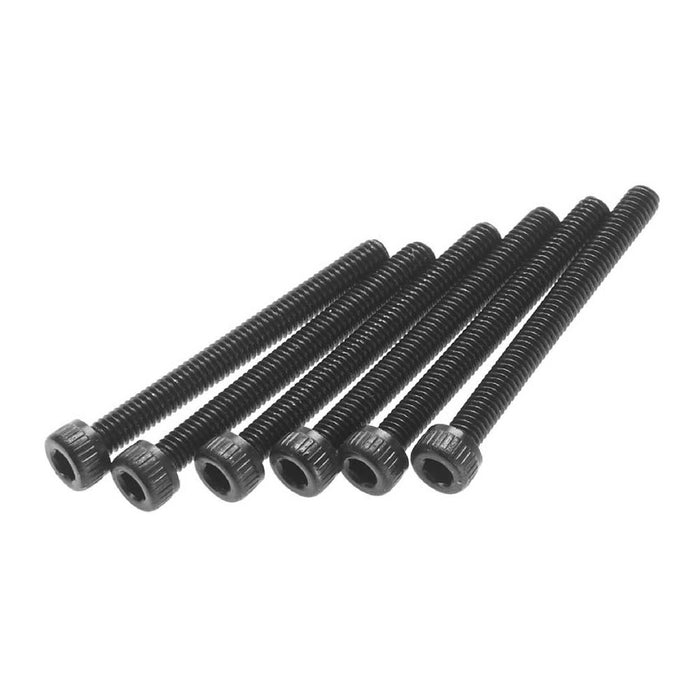 Axial AX31493 Cap Head M2.6x25mm Black (6)