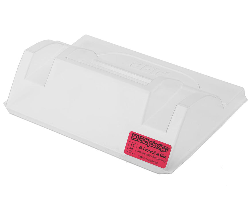 Bittydesign P10R Rear Wing (Clear)(Extra Hard)