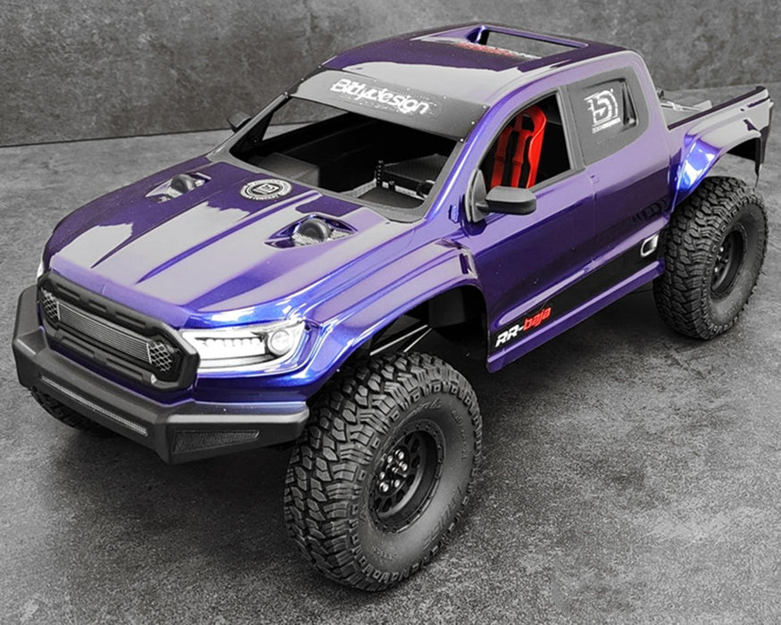 Bittydesign RR-Baja 1/10 Rock Crawler Pre-Trimmed Body (Clear) (313mm) (1mm)