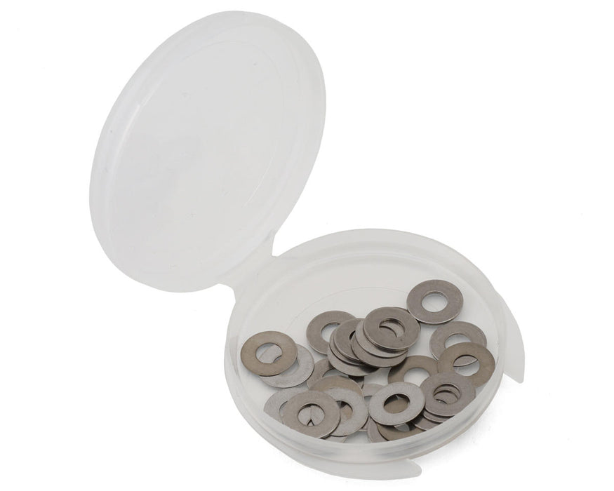 Team Brood 3.5x8mm Steel Shim Assortment w/Plastic Container (28)