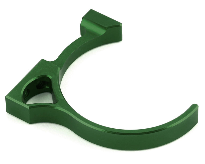 Team Brood Aluminum 540 Motor Fan Mount (Green) (Fits 25mm, 30mm & 35mm)