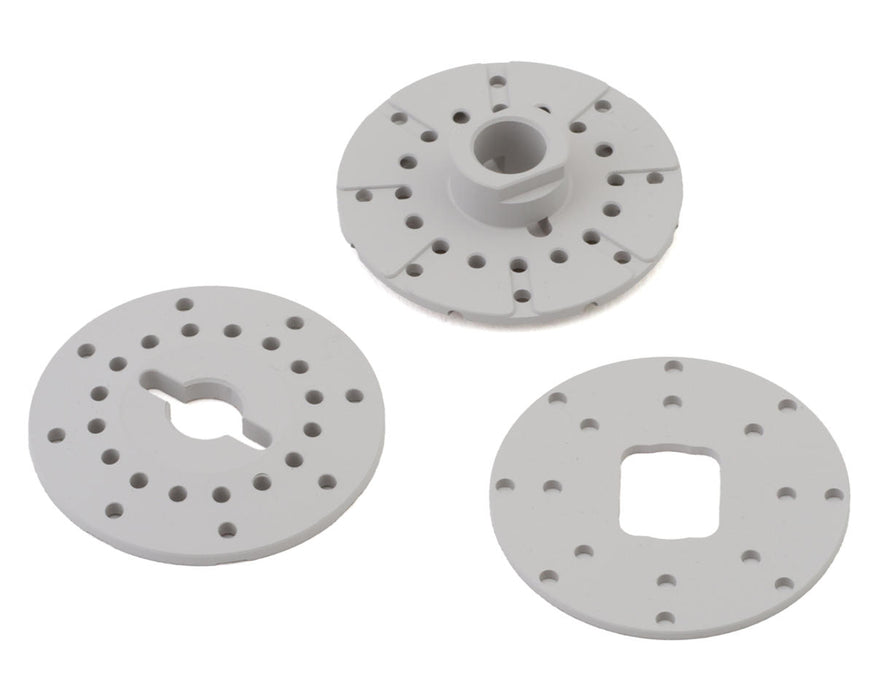 Team Brood TLR 22x-4 B-Mag Magnesium Slipper Plates Set