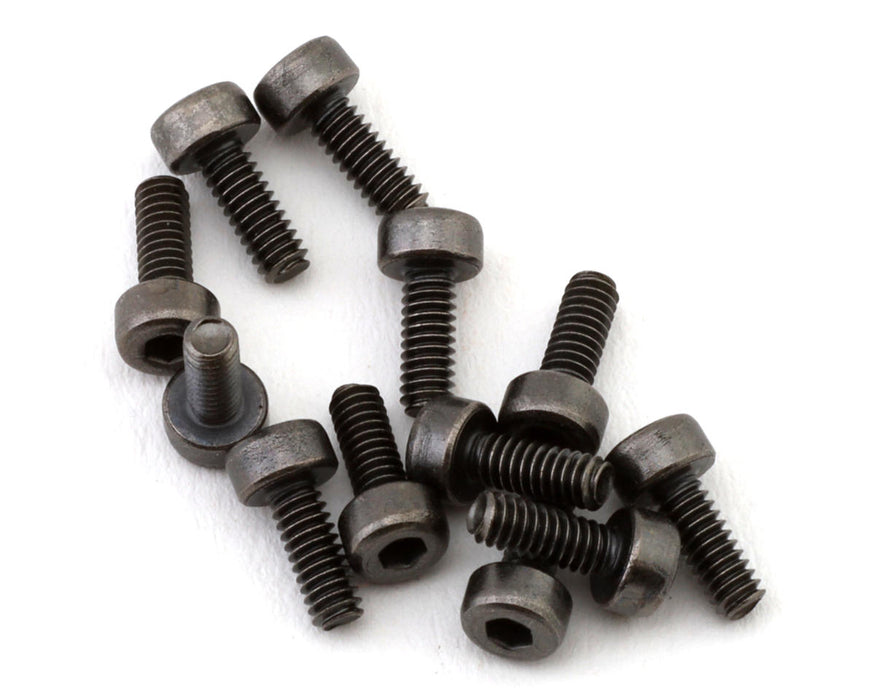 Team Brood 2mm 12.9 Black Nickel Cap Head Hex Screw (12) (2x5mm)