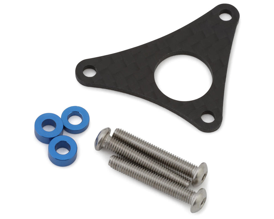 Team Brood Team Associated RC10B7/B7D Carbon Fiber Transmission Brace Kit