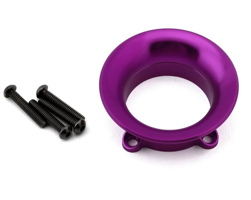 Team Brood Aluminum Velocity Stack Fan Shroud (Purple) (25mm)