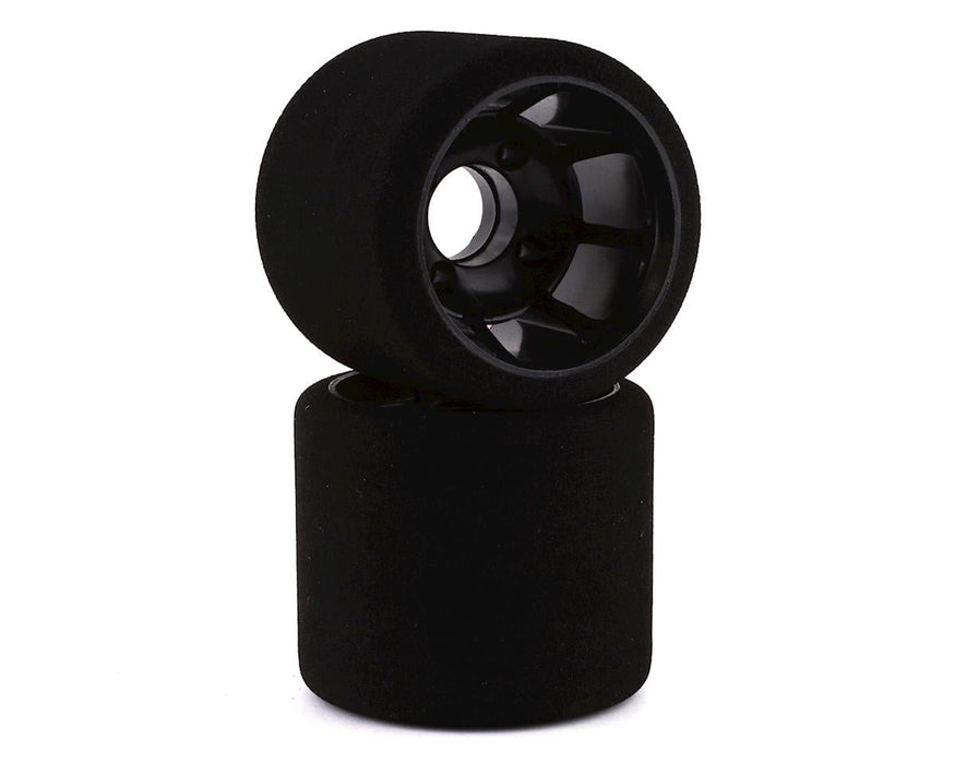 BSR Racing 1/10 Rear Mounted Foam Tires (Black) (2) (Team Purple)