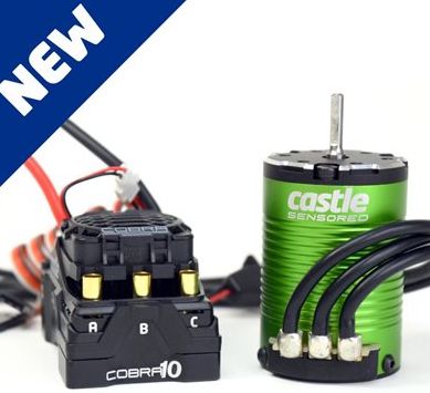 Castle Creations Cobra 10 6S Max, 8A  BEC w/1406-5700KV