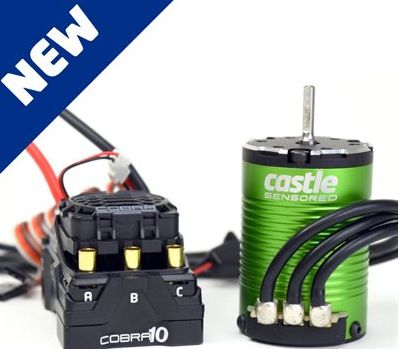 Castle Creations Cobra 10 6S Max, 8A  BEC w/1406-6900KV