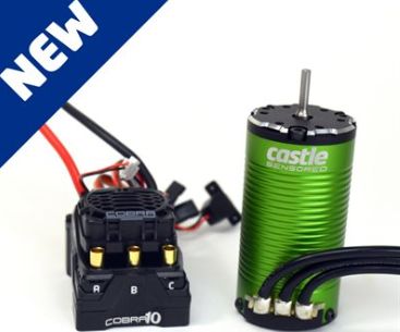 Castle Creations Cobra 10 6S Max, 8A  BEC w/1415-2400KV