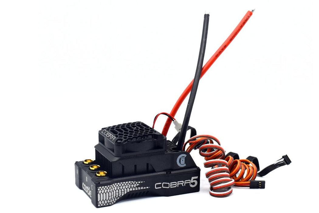 Castle Creations Cobra 5, 8S, 33.6V ESC, 20A PEAK BEC
