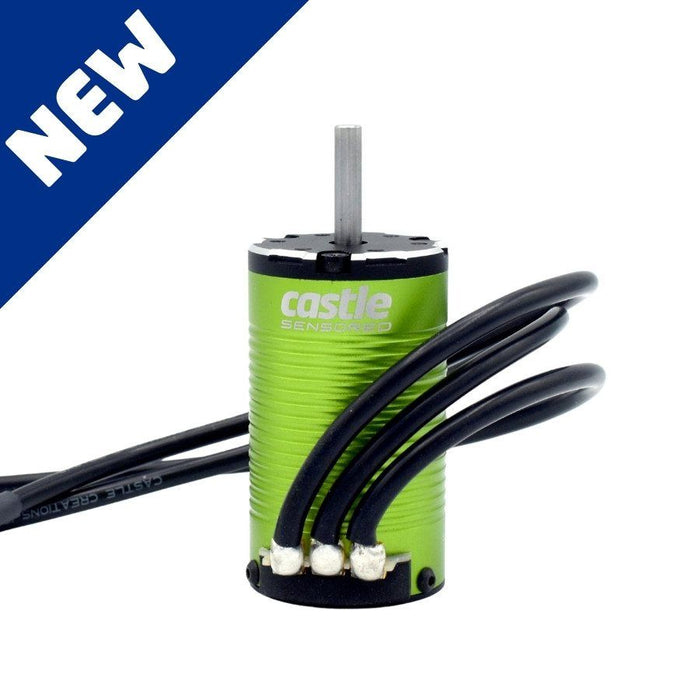 Castle Motor, 4-Pole Sensored Brushless, 1412-6400KV