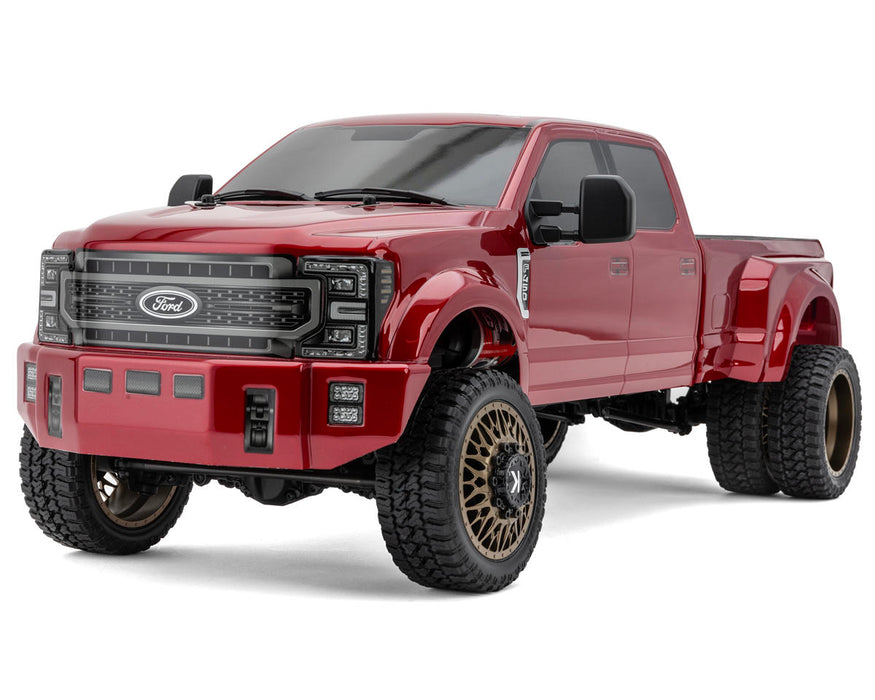 CEN Ford F450 SD KG1 Edition 1/10 RTR Custom Dually Truck (Candy Apple Red)