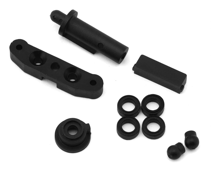 CEN 1/16 Puma Rally 1 Rear Lower Suspension Mount & Battery Latch Post Set