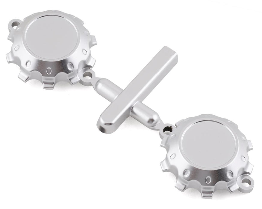 CEN F450 American Force H01 Contra Hub Cover (Silver) (2)