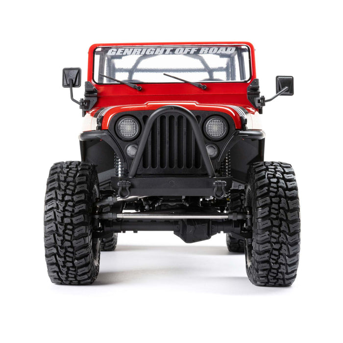 1/10 SCX10 III JEEP CJ-7 4WD BRUSHED RTR, RED