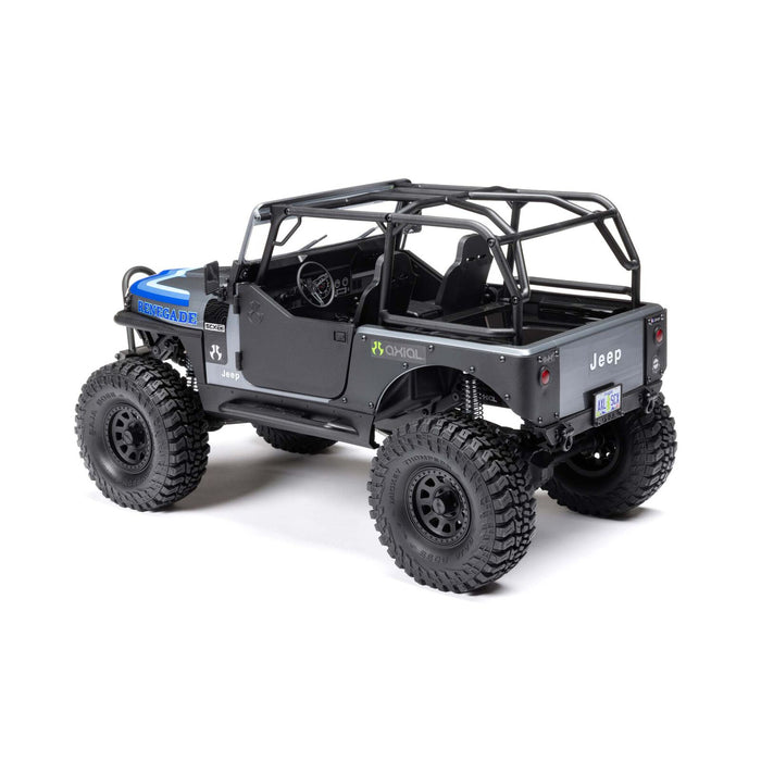 1/10 SCX10 III JEEP CJ-7 4WD BRUSHED RTR, GREY