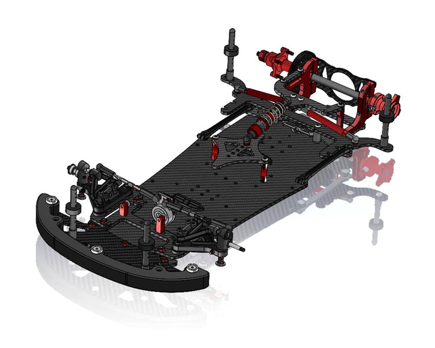 CRC 200R WGT-R 1/10 Pan Car Competition Kit (Rubber Tires)
